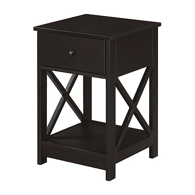 Oxford 1-Drawer Storage End Table