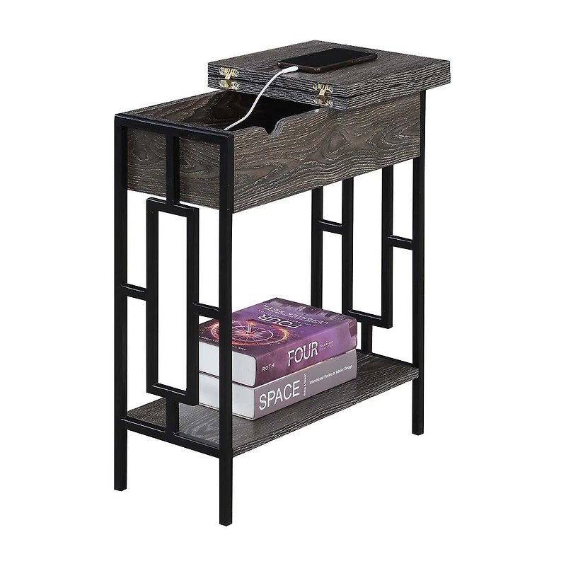Convenience Concepts Town Square Living Room Collection End Table