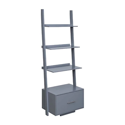 Convenience Concepts American Office And Library Collection 4-Shelf Bookcase