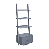 Convenience Concepts American Office And Library Collection 4-Shelf Bookcase