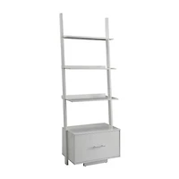 Convenience Concepts American Office And Library Collection 4-Shelf Bookcase