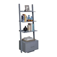 Convenience Concepts American Office And Library Collection 4-Shelf Bookcase