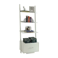 Convenience Concepts American Office And Library Collection 4-Shelf Bookcase