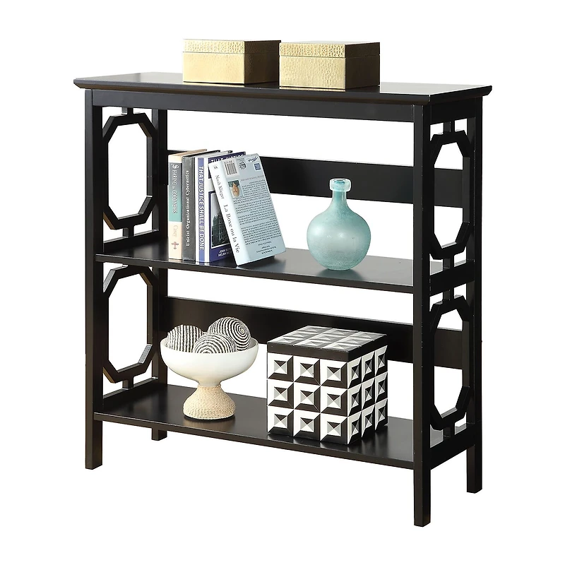 Convenience Concepts Omega Office + Library Collection 3-Shelf Bookcase