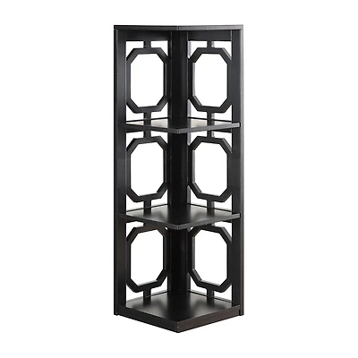 Convenience Concepts Omega Office + Library Collection 3-Shelf Bookcase