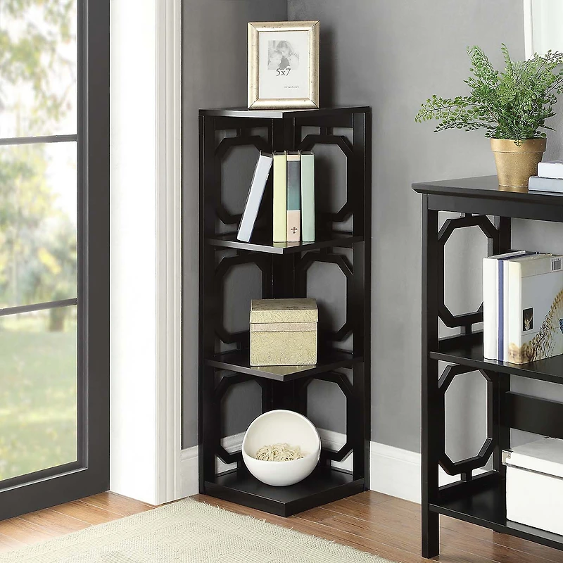 Convenience Concepts Omega Office + Library Collection 3-Shelf Bookcase
