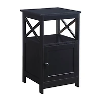 Convenience Concepts Oxford Living Room Collection Storage Console Table