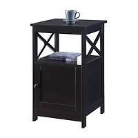 Convenience Concepts Oxford Living Room Collection Storage Console Table
