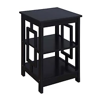 Convenience Concepts Town Square Living Room Collection Storage Console Table