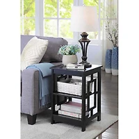 Convenience Concepts Town Square Living Room Collection Storage Console Table