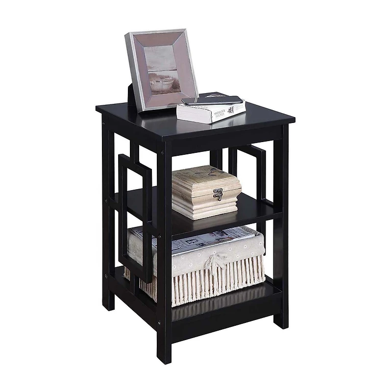 Convenience Concepts Town Square Living Room Collection Storage Console Table