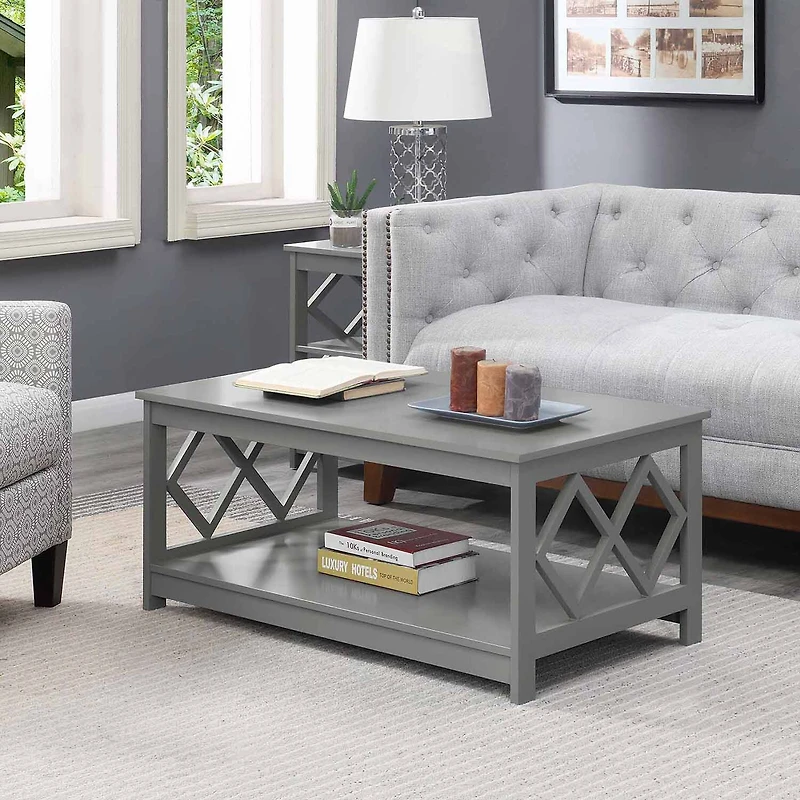 Convenience Concepts Diamond Living Room Collection Coffee Table