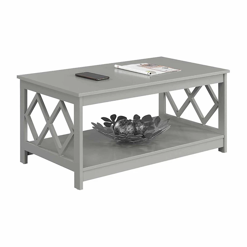 Convenience Concepts Diamond Living Room Collection Coffee Table