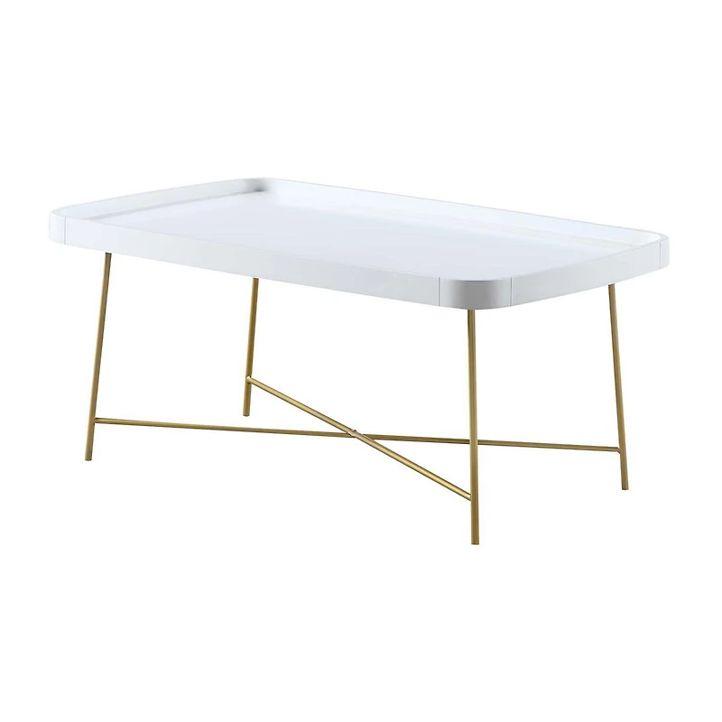 Convenience Concepts Lunar Living Room Collection Coffee Table