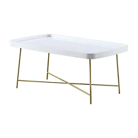 Convenience Concepts Lunar Living Room Collection Coffee Table