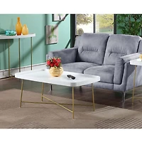 Convenience Concepts Lunar Living Room Collection Coffee Table