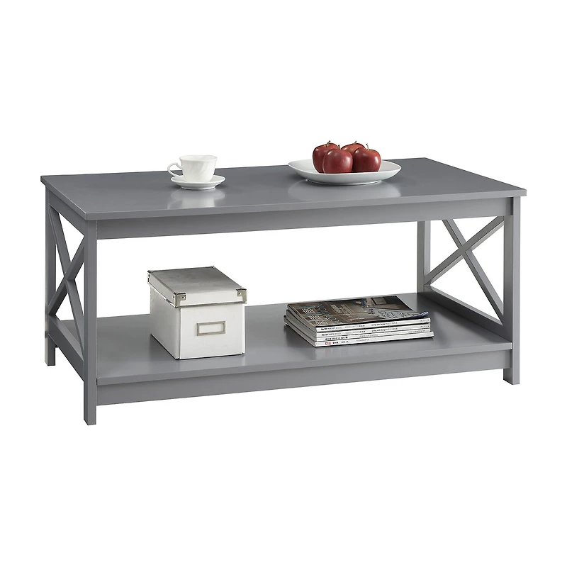 Oxford Coffee Table with Shelf