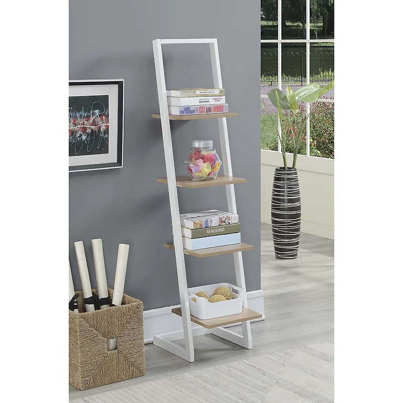 Convenience Concepts Designs2go Office And Library Collection 4-Shelf Bookcase