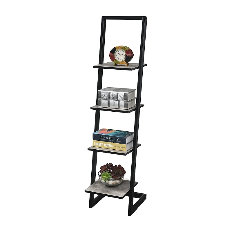 Convenience Concepts Designs2go Office And Library Collection 4-Shelf Bookcase