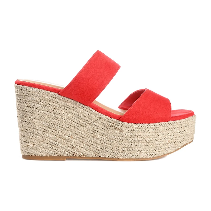 Journee Collection Womens Ilyana Wedge Sandals