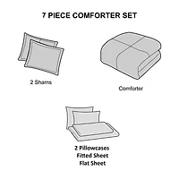Stratford Park Jevan 7-pc. Complete Bedding Set with Sheets