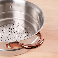 BergHOFF Ouro Gold Stainless Steel 9.5" Steamer Insert