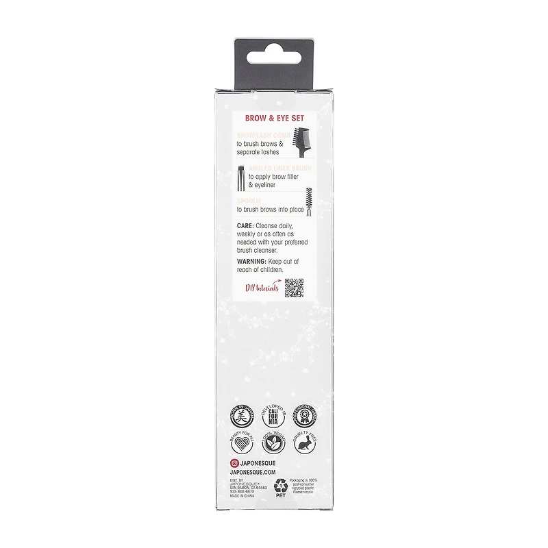 Japonesque Brow & Eye Brush Set