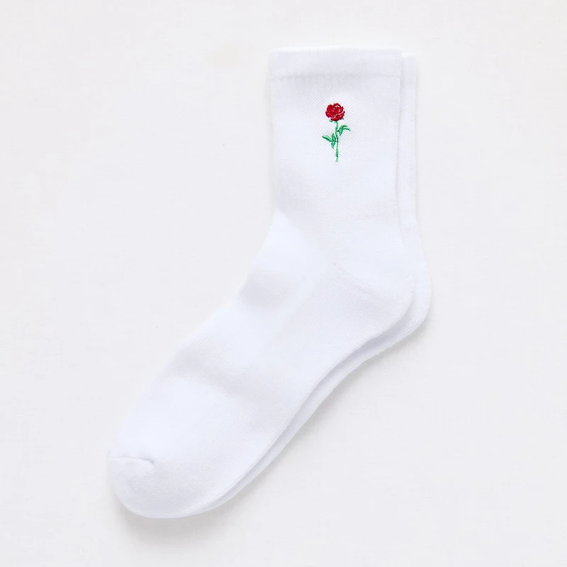 Arizona Embroidered Mens 1 Pair Crew Socks