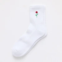 Arizona Embroidered Mens 1 Pair Crew Socks