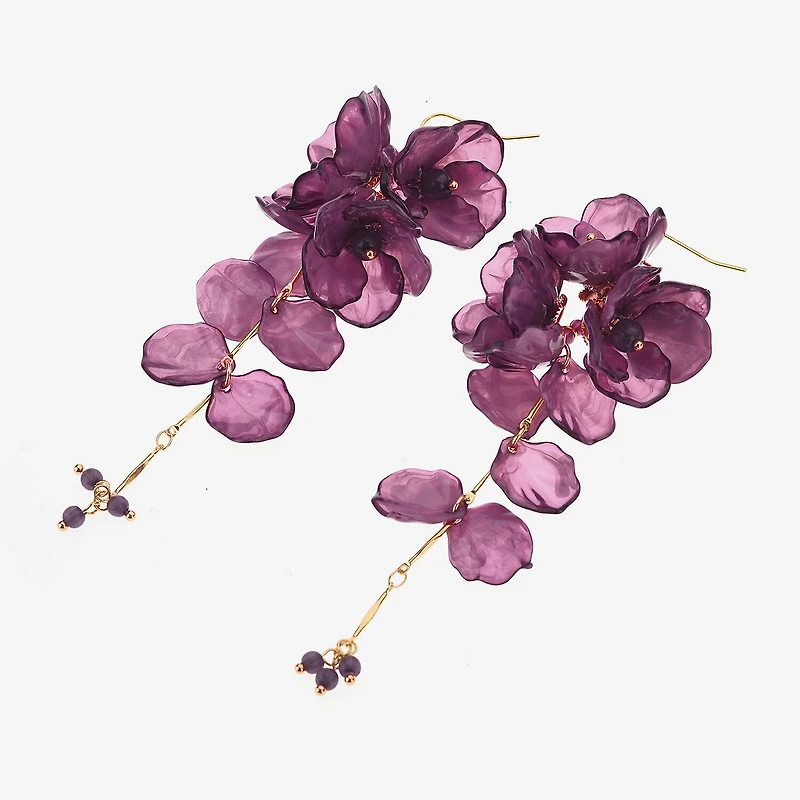 Bijoux Bar Womens Drop Earrings