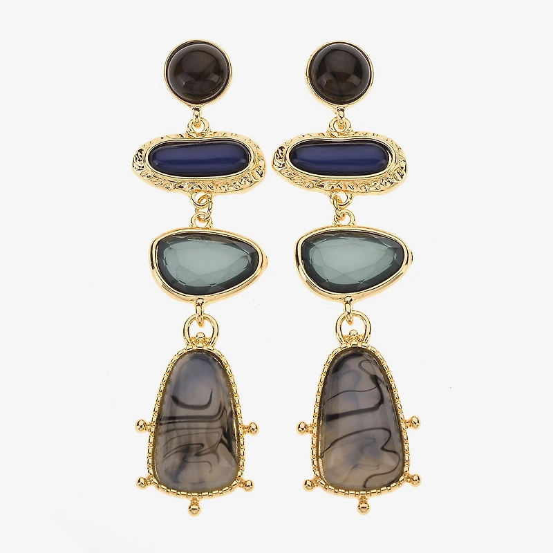 Bijoux Bar Womens Drop Earrings