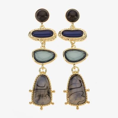 Bijoux Bar Womens Drop Earrings