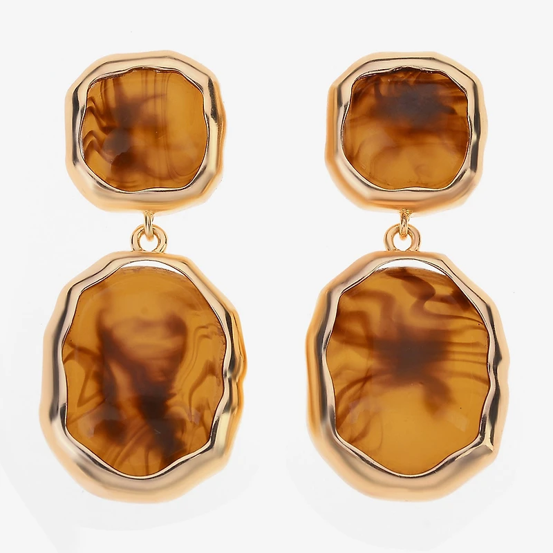 Bijoux Bar Womens Drop Earrings