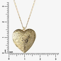 JS Jessica Simpson Womens 18 Inch Locket Necklace