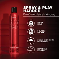 Sexy Hair Big Spray & Play Harder Hair Spray 10 oz.