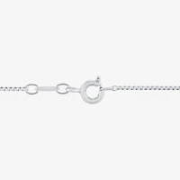 (H-I/Si2) Womens 3/4 CT. T.W. Lab Grown White Diamond Sterling Silver Round 18 Inch Pendant Necklace