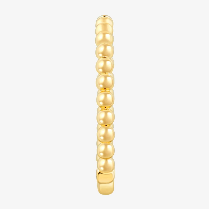 H-I / Si1-Si2) Womens 2MM Diamond Accent Lab Grown White 10K Gold Wedding Band