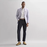 Stafford Linen Cotton Blend Mens Regular Fit Sport Coat