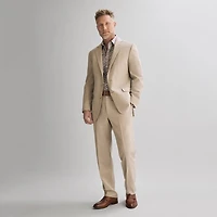 Stafford Coolmax All Season Ecomade Mens Classic Fit Flat Front Suit Pant
