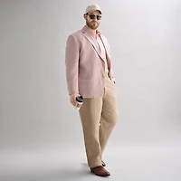 Stafford Mens Classic Fit Big and Tall Dress Flat Front Pant