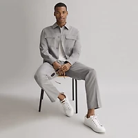 J. Ferrar Heather Twill Mens Shirt Jacket