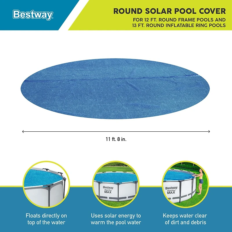 Bestway Solar Cover 12f Kiddie Pool