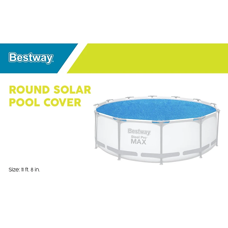 Bestway Solar Cover 12f Kiddie Pool