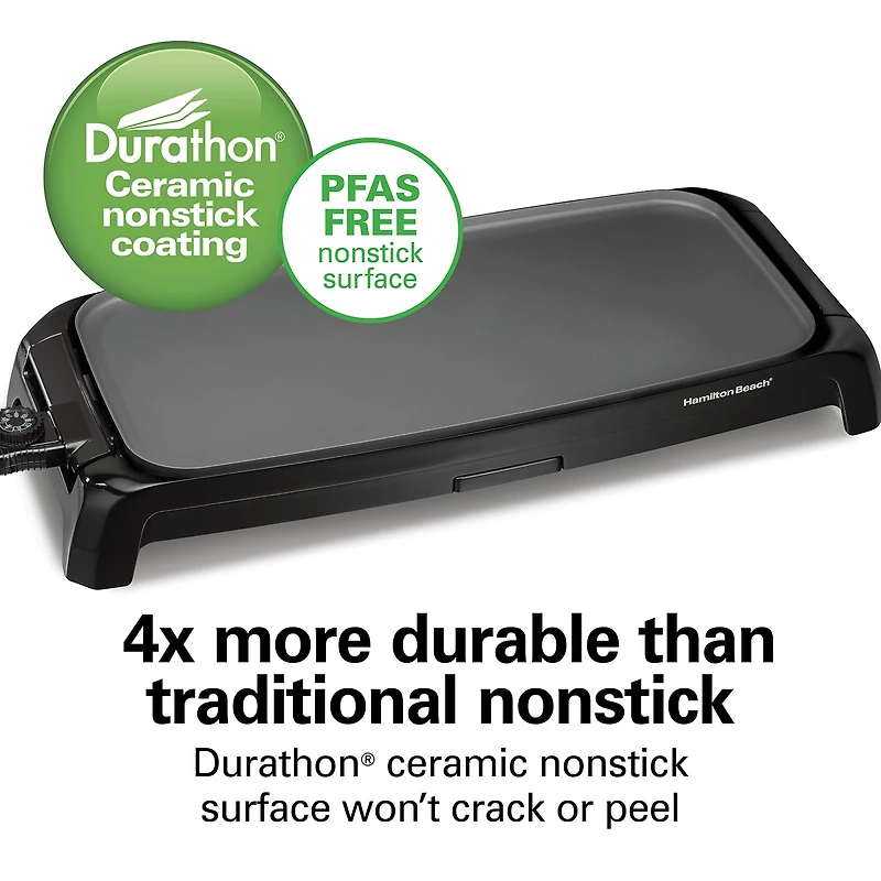 Hamilton Beach Durathon Electric Griddle