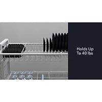 Gourmet Basics by Mikasa Over Sink Expandable Wall Organizer