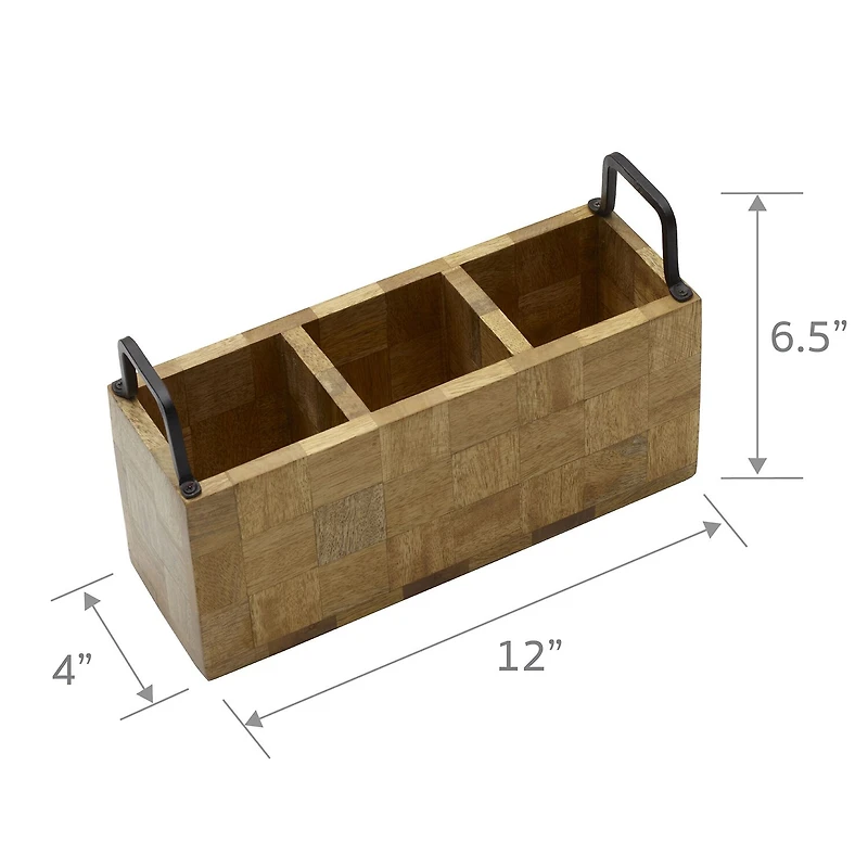 Gourmet Basics by Mikasa Avery Wood Remote Caddy