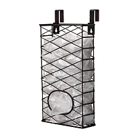 Gourmet Basics by Mikasa Plastic Bag Holder Rectangular Basket