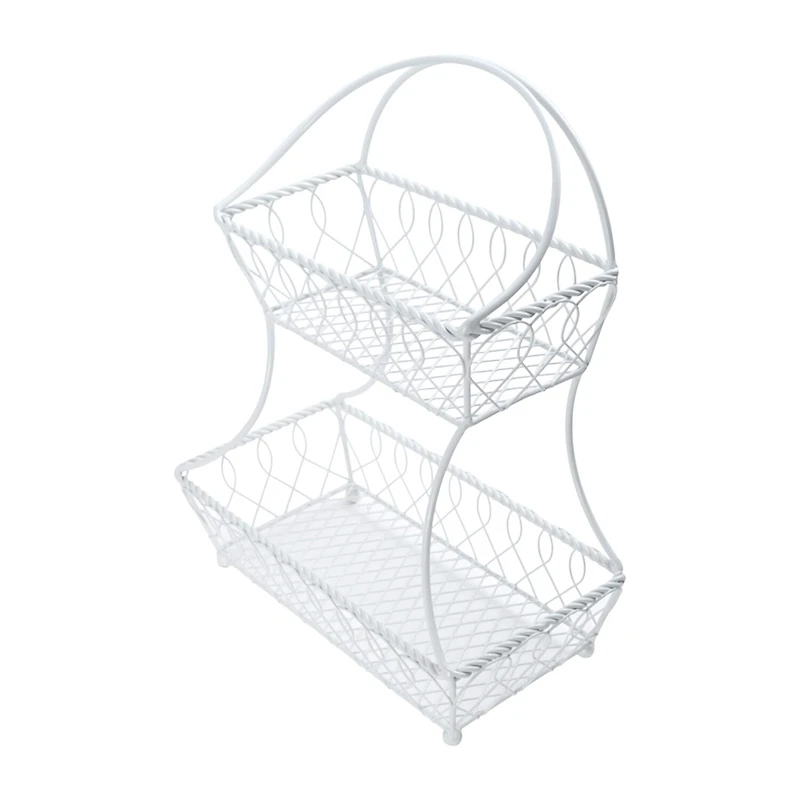 Gourmet Basics by Mikasa Metal Fruit Basket