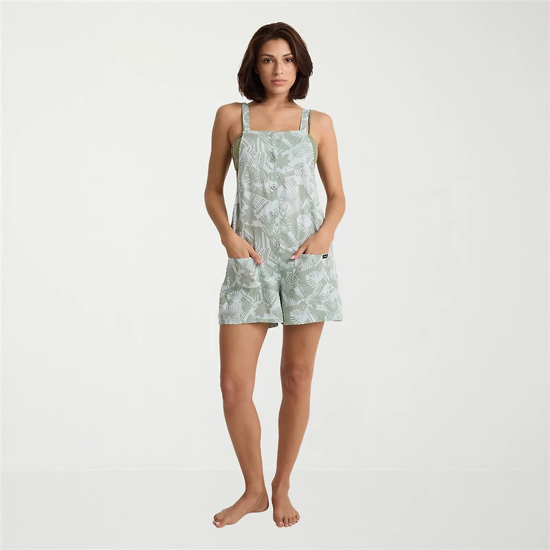 VOLCOM Womens Sleeveless Juniors Romper