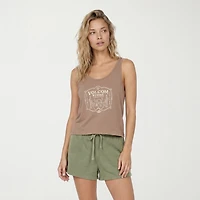 VOLCOM Womens Juniors Sleeveless Tank Top